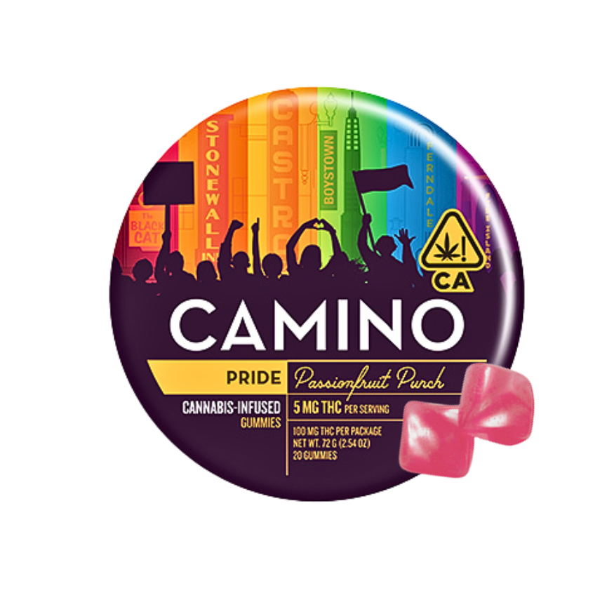 CAMINO PASSIONFRUIT PUNCH THC INFUSED GUMMIES