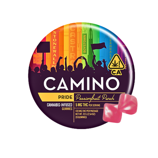 CAMINO PASSIONFRUIT PUNCH THC INFUSED GUMMIES