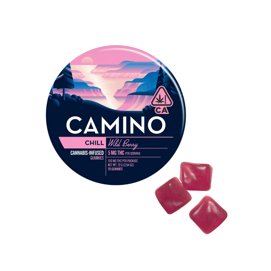 CAMINO WILD BERRY INDICA INFUSED THC GUMMIES