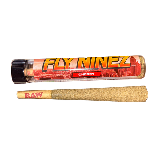 NINE LIVES x 51/50 CHERRY LIVE RESIN INFUSED 2G PRE-ROLL