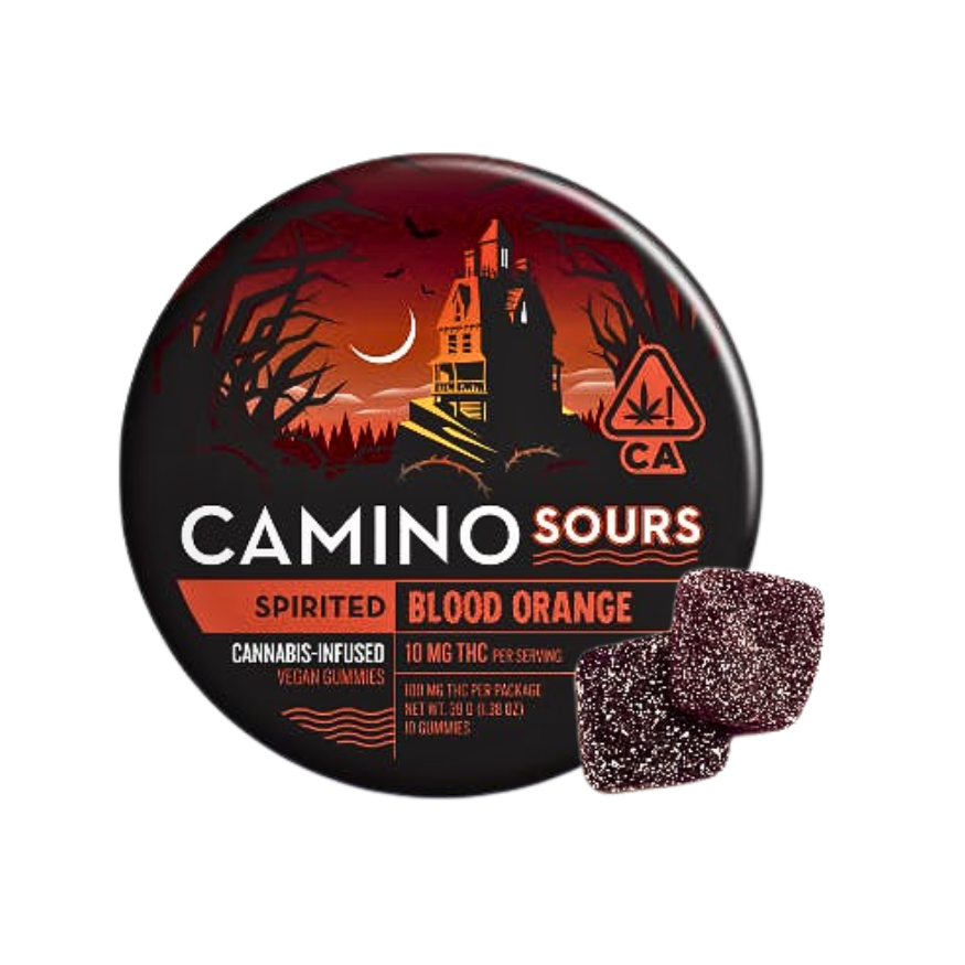 BLLOD ORANGE CAMINO SOURS THC INFUSED GUMMIES