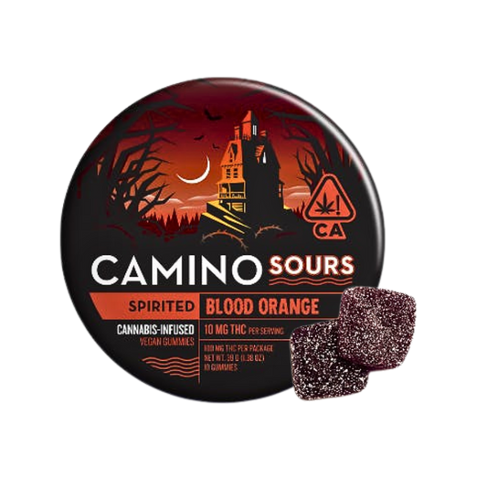 BLLOD ORANGE CAMINO SOURS THC INFUSED GUMMIES