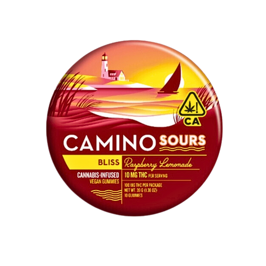 Camino Raspberry Lemonade 10mg Cannabis infused gummies