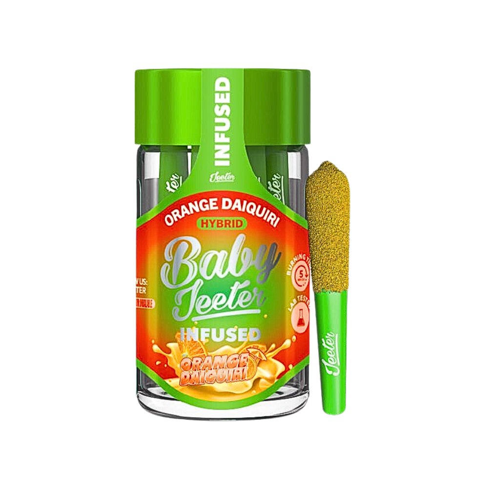 BABY JEETER JAR ORANGE DAIQUIRI HYBRID INFUSED PRE-ROLLS