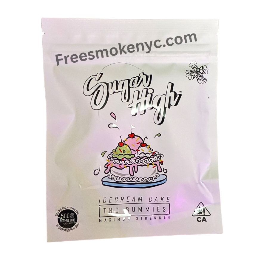 SUGAR HIGH MAXIMUM STRENGTH THC INFUSED GUMMIES