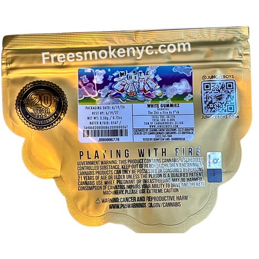 JUNGLE BOYS "WHITE GUMMIEZ" CANNABIS FLOWER