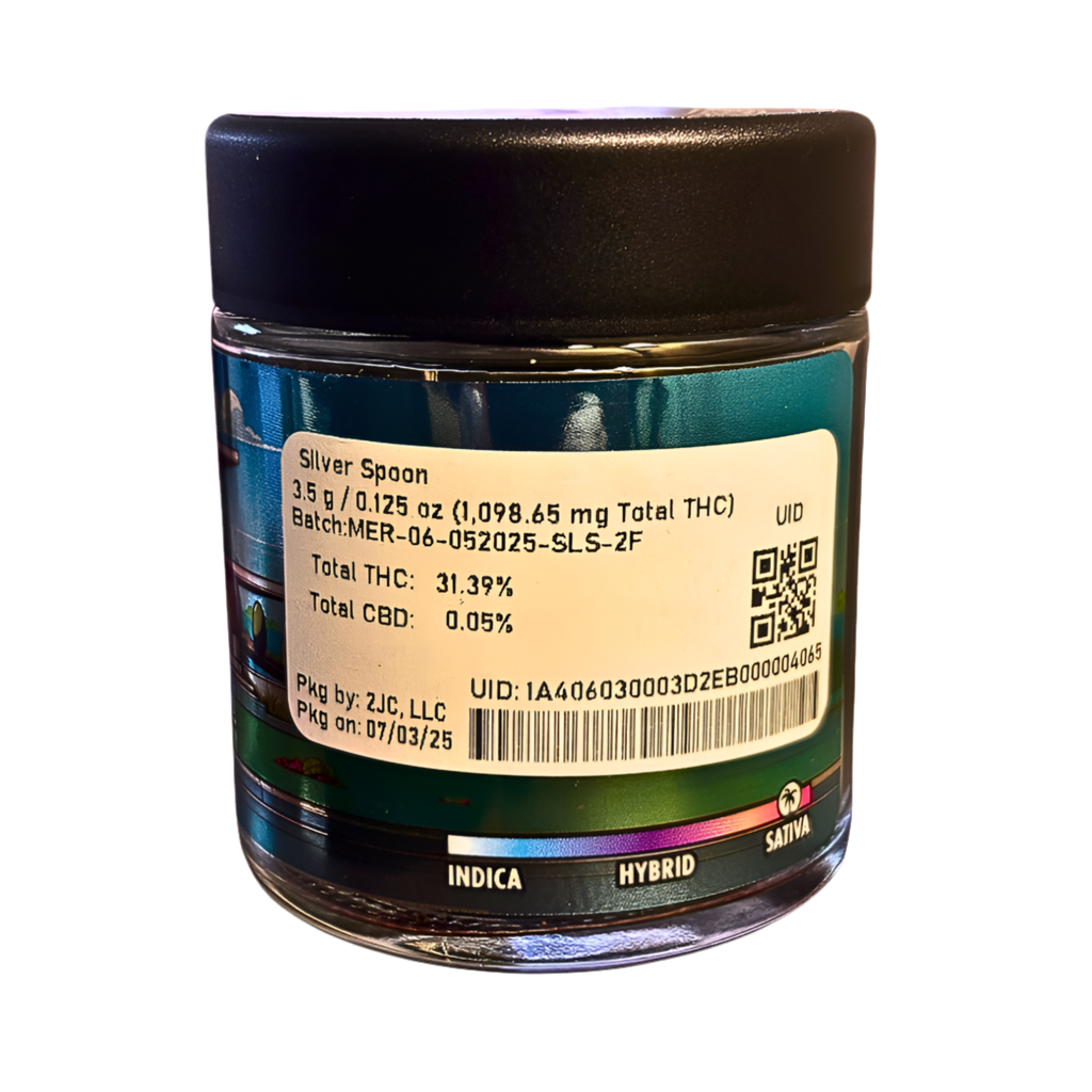 CONNECTED "SILVER SPOON" PREMIUM FLOWER; SATIVA STRAIN