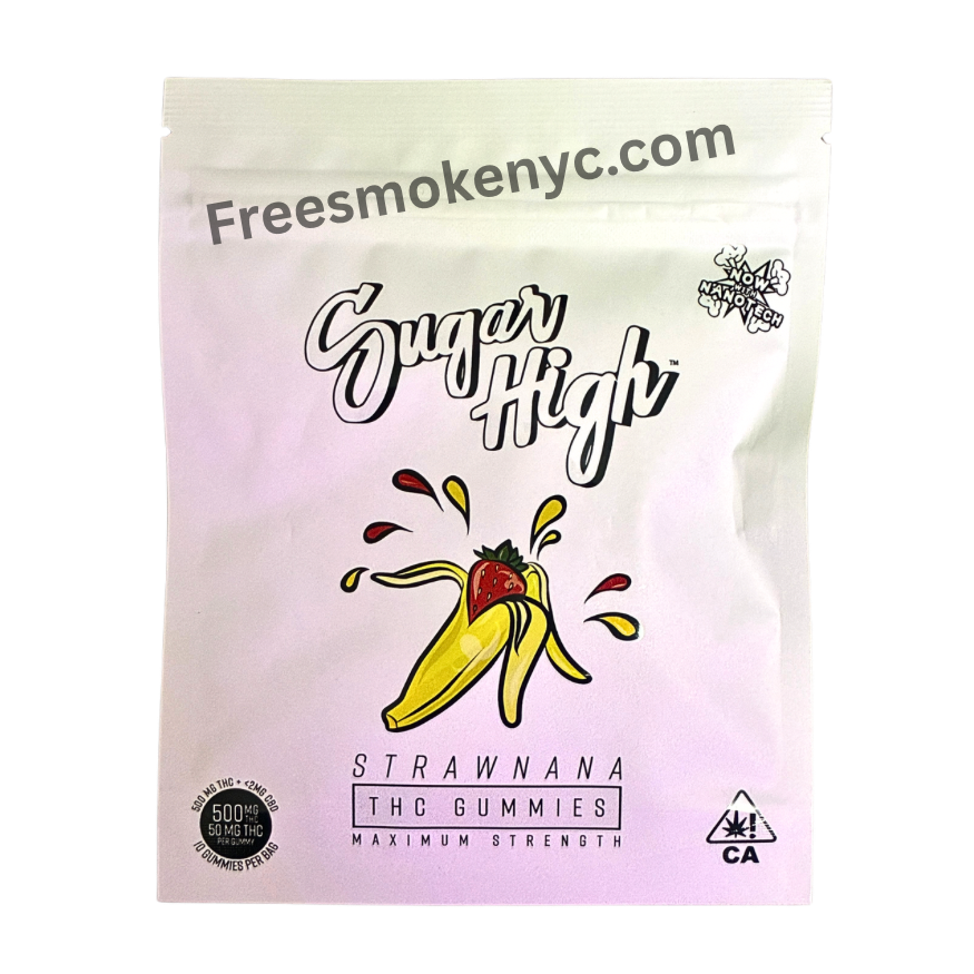 SUGAR HIGH MAXIMUM STRENGTH THC INFUSED GUMMIES