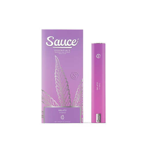 SAUCE ESSENTIALS 1 GRAM DISPOSABLE PEN GELATO HYBRID