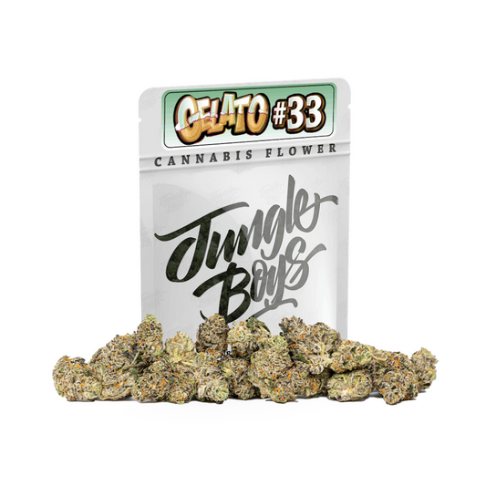 JUNGLE BOYS GELATO 33 HYBRID CANNABIS FLOWER 3.5G