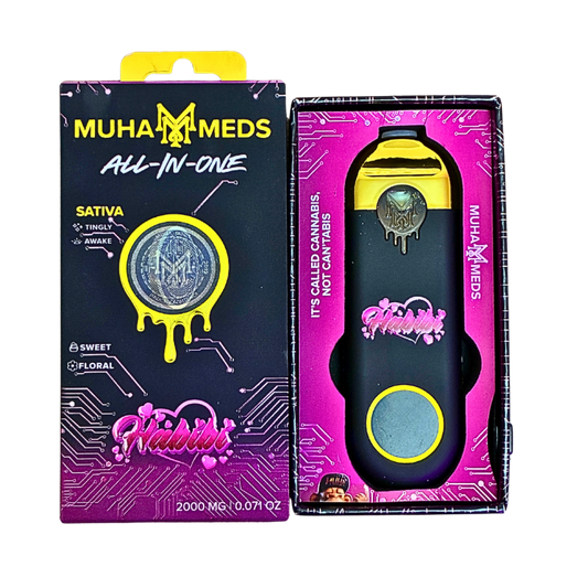 MUHA MEDS "HABIBI” 2G DISPOSABLE; 
SATIVA STRAIN 