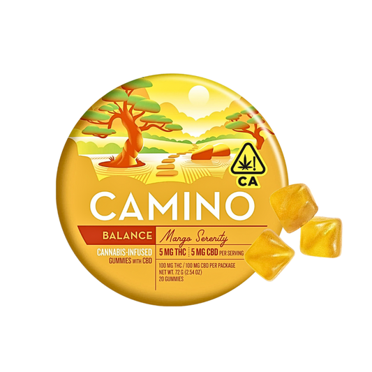 CAMINO "MANGO SERENITY" CANNABIS INFUSED GUMMIES