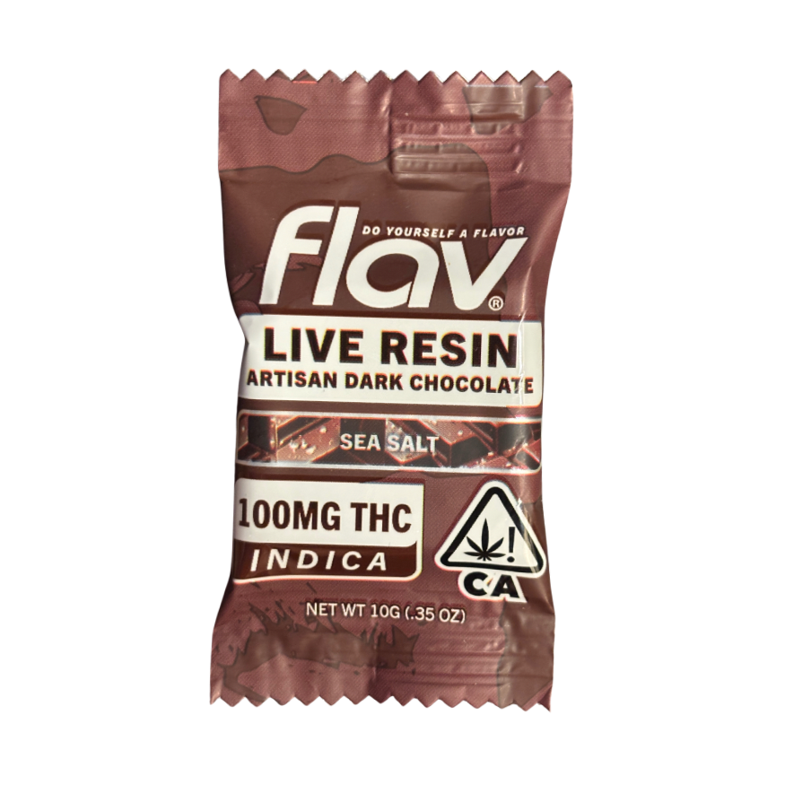 FLAV LIVE RESIN INFUSED ARTISAN CHOCOLATE (Buy 1 for $15 or 2 for $25)
