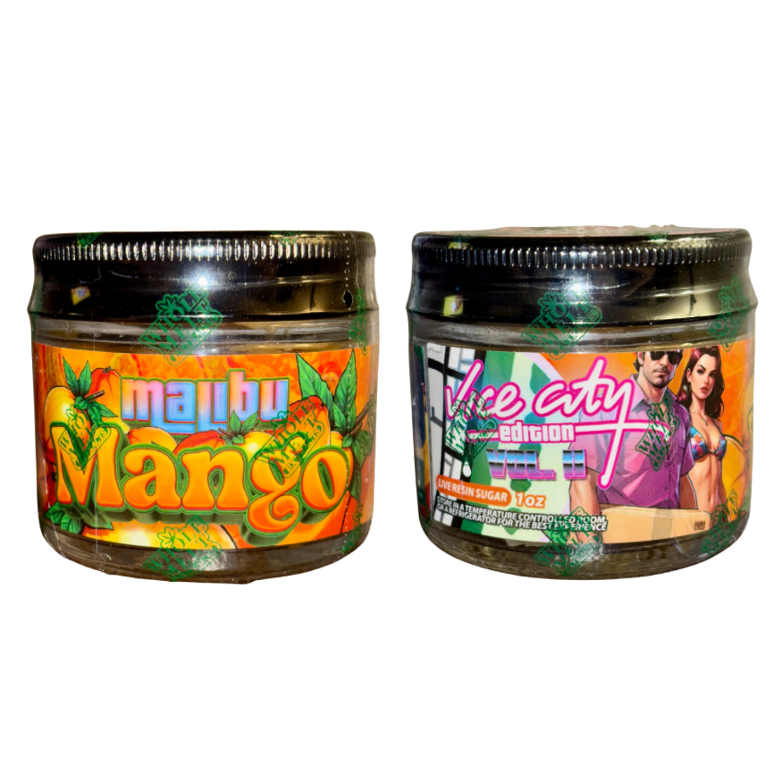 WHOLE MELTS LIVE RESIN SUGAR 1oz JAR - VICE CITY EDITION II