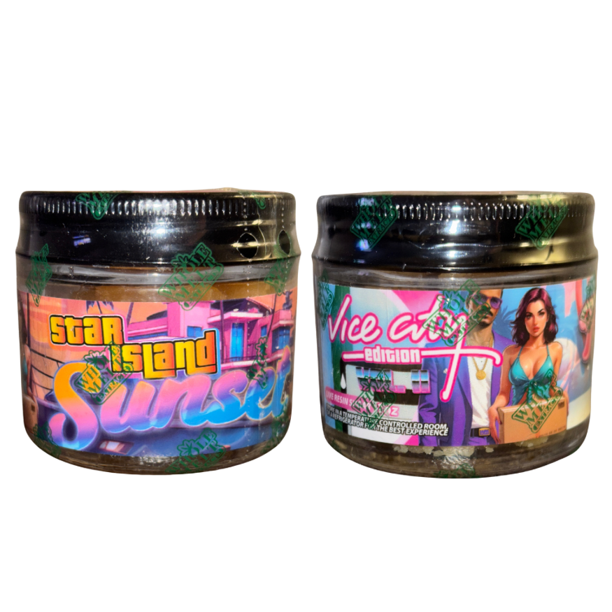 WHOLE MELTS LIVE RESIN SUGAR 1oz JAR - VICE CITY EDITION II