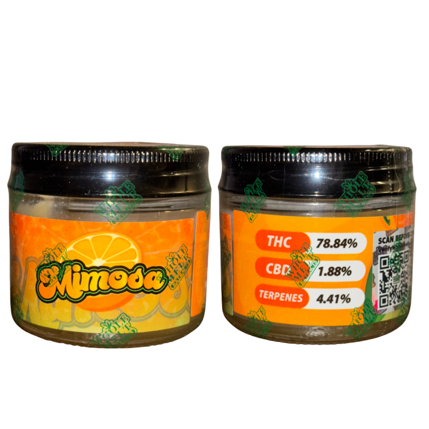 WHOLE MELT EXTRACTS - LIVE RESIN BADDER 1oz JAR