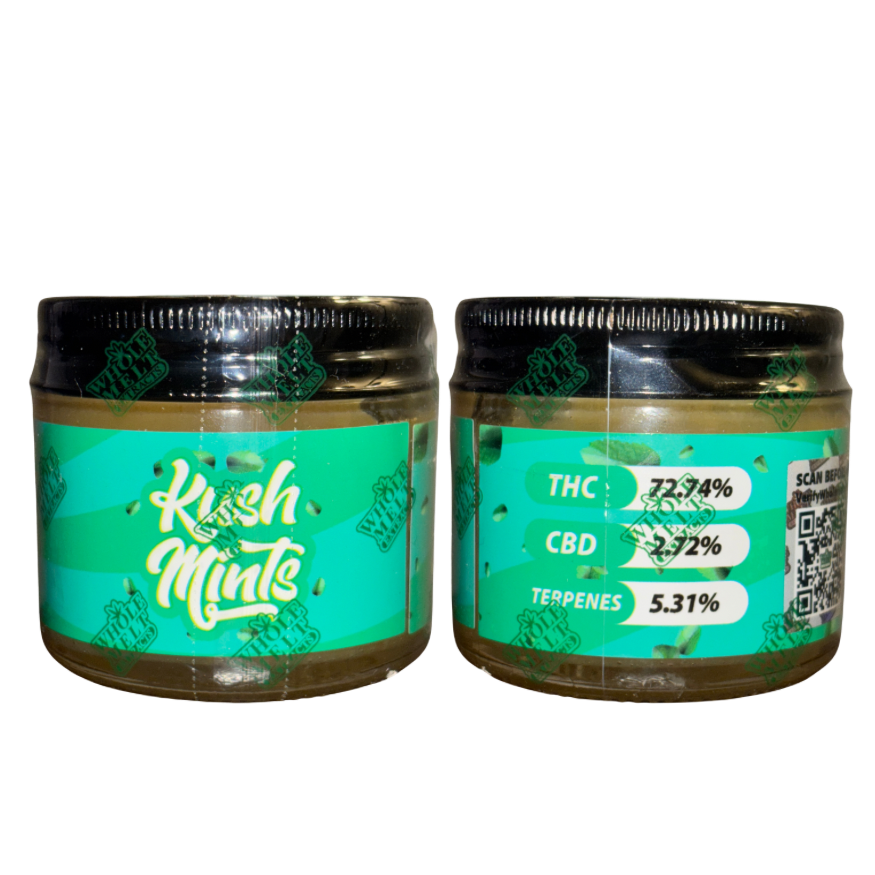 WHOLE MELT EXTRACTS - LIVE RESIN BADDER 1oz JAR