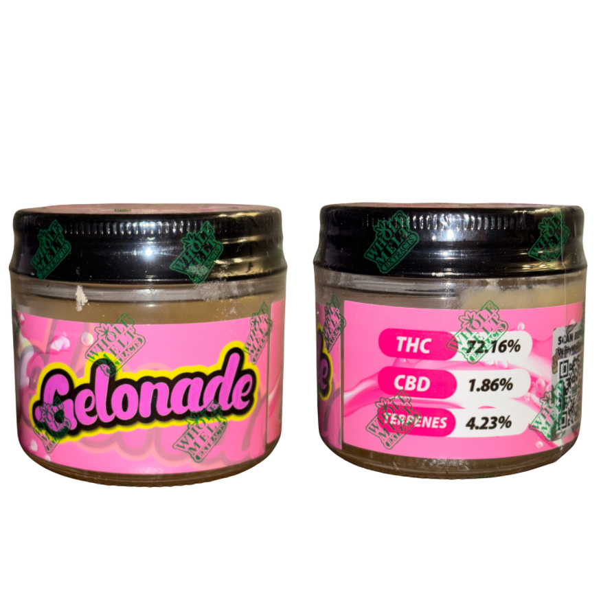 WHOLE MELT EXTRACTS - LIVE RESIN BADDER 1oz JAR