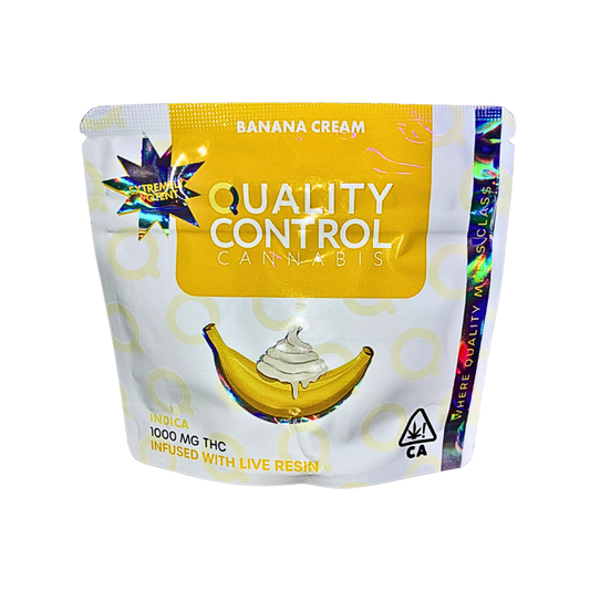 QUALITY CONTROL CANNABIS LIVE RESIN INFUSED GUMMIES