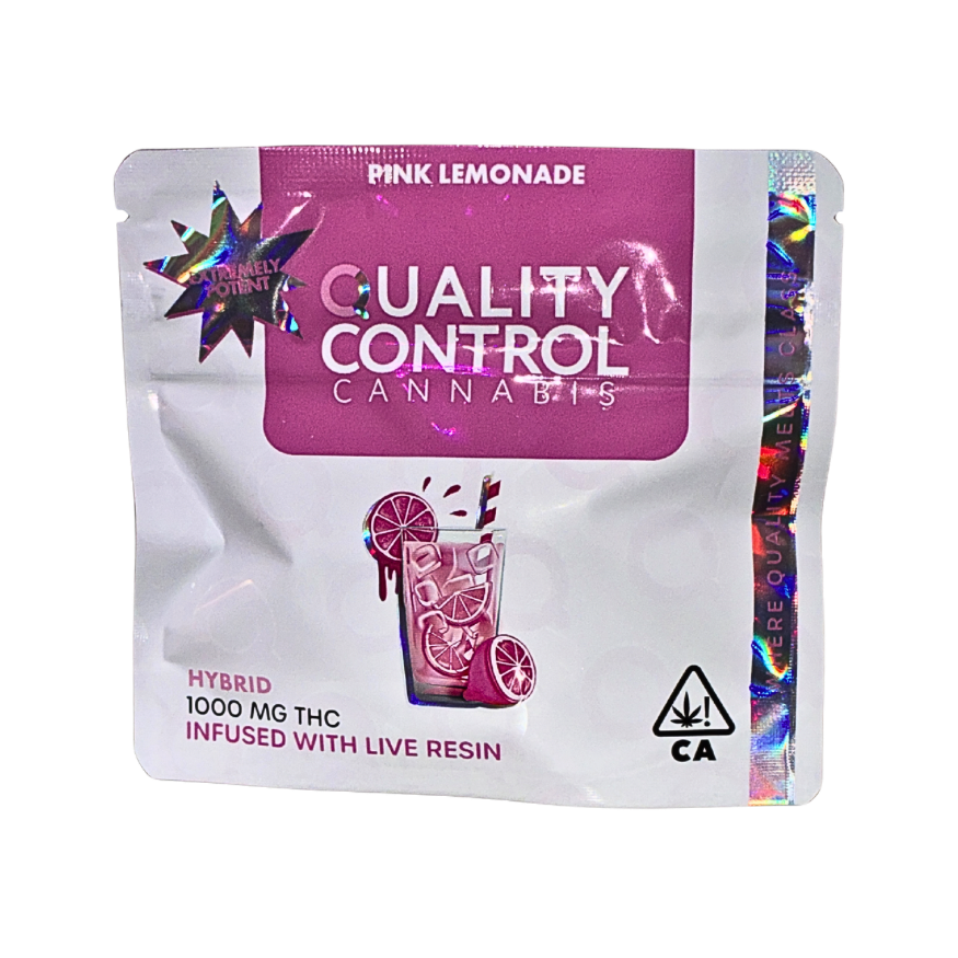 QUALITY CONTROL CANNABIS LIVE RESIN INFUSED GUMMIES