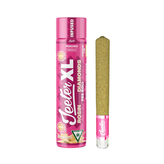 JEETER XL "PEACHES" 2G INFUSED PRE-ROLL; INDICA STRAIN