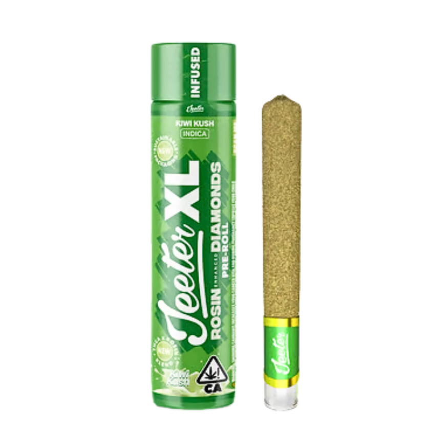 JEETER XL "KIWI KUSH" 2G INFUSED PRE- ROLL; INDICA STRAIN