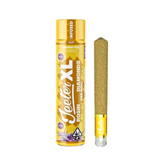 JEETER XL "BANANA PEEL" 2G INFUSED PRE-ROLL; INDICA STRAIN