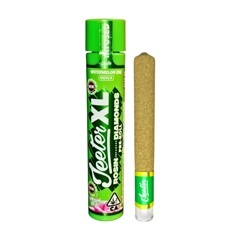 JEETER XL "WATERMELON ZKZ" 2G INFUSED PRE-ROLL; INDICA STRAIN 