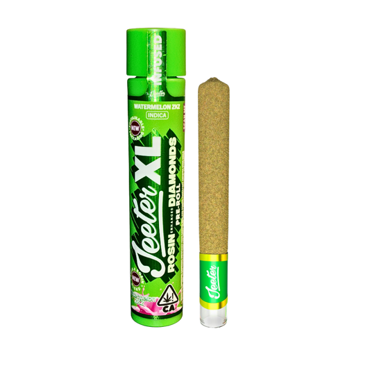 JEETER XL "WATERMELON ZKZ" 2G INFUSED PRE-ROLL; INDICA STRAIN 