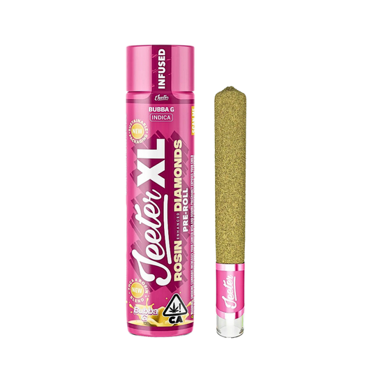 JEETER XL "BUBBA G" 2G INFUSED PRE-ROLL; INDICA STRAIN 