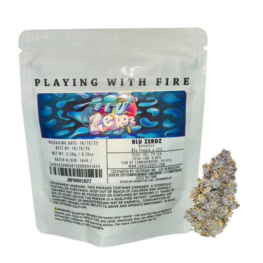 JUNGLE BOYS "BLU ZERDZ" CANNABIS FLOWER