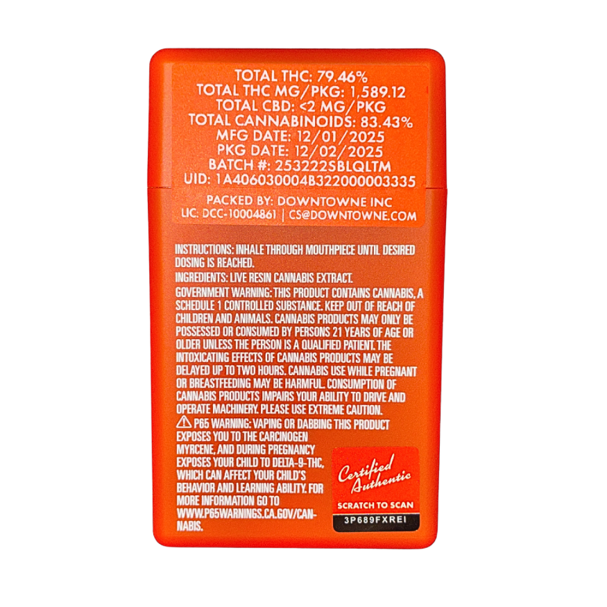 Sherbinskis featuring Lemon Taffy and Strawberry Mochi Sativa strains, with a digital screen, on a transparent background