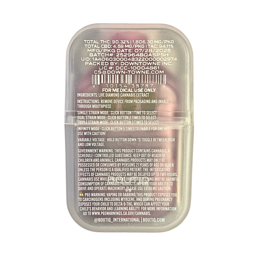 BOUTIQ SWITCH V5 (3 in 1) “PINK HAZE” x “CANDYLAND” x “STRAW-HAZE” (SATIVA)