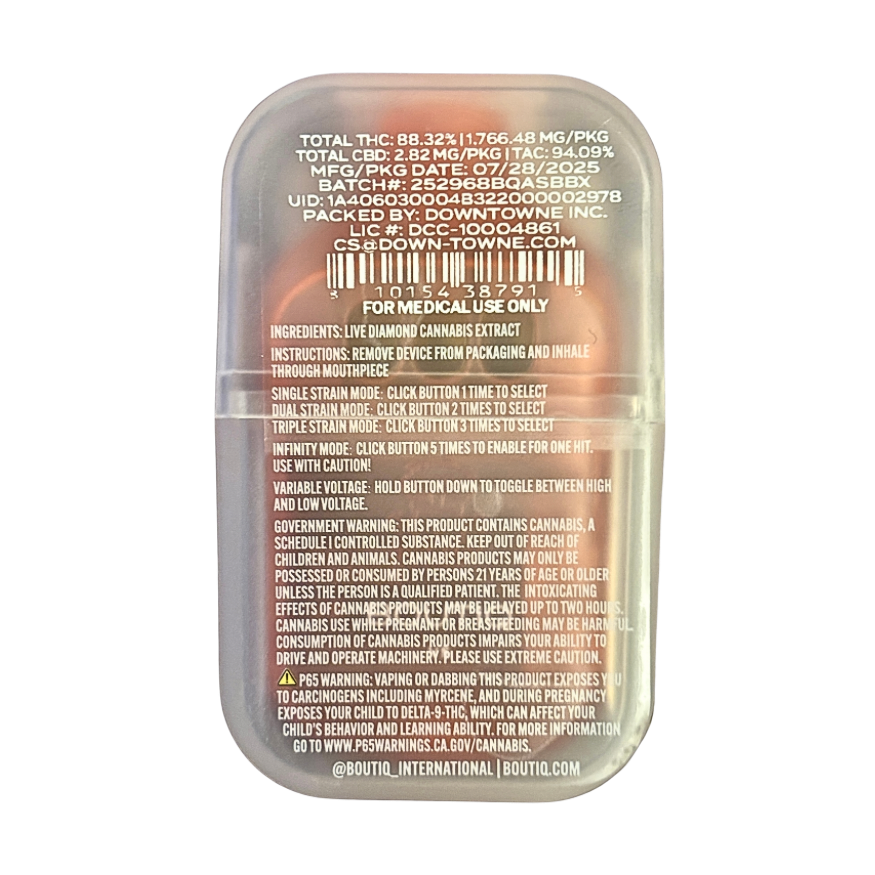 BOUTIQ SWITCH V5 (3 in 1)
“BAJA BERRY” (HYBRID) x “X-41” (HYBRID) x “DAYDREAM” (INDICA)