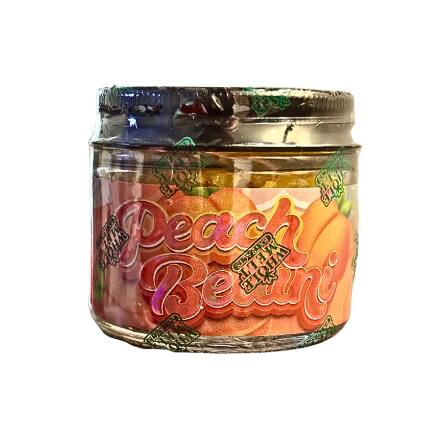 WHOLE MELT EXTRACTS 1oz JAR PEACH BELLINI