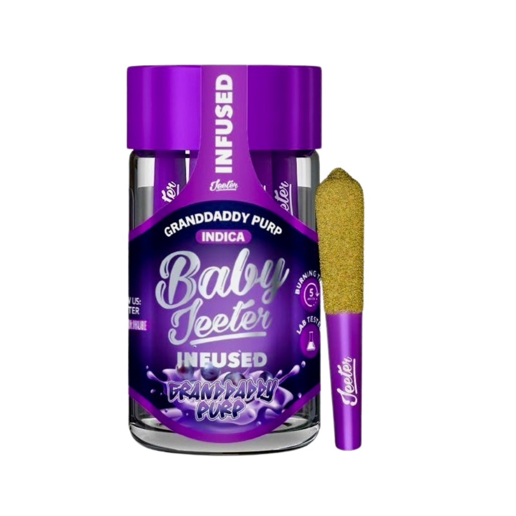 Baby Jeeter Grandaddy Purp Liquid Diamond Infused pre-roll multi-pack