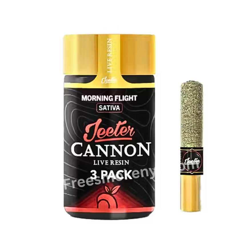 JEETER CANNON 3 PACK INFUSED WITH LIVE RESIN & ROSIN.                                           (NEW 10 VARIATIONS)