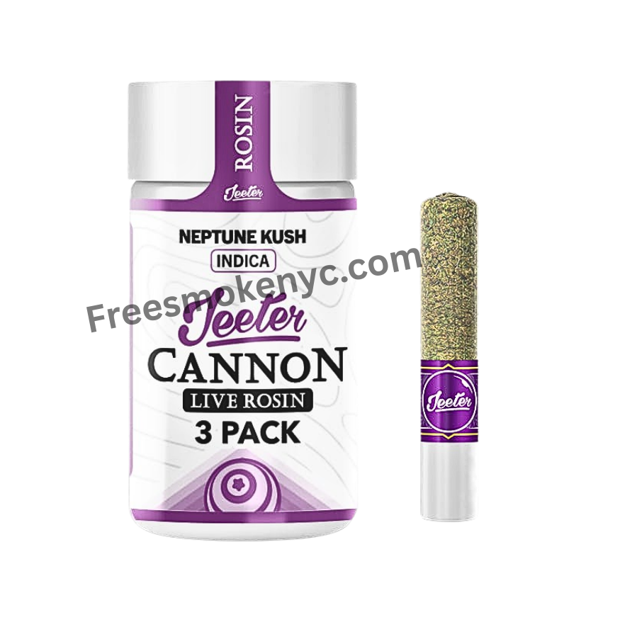 JEETER CANNON 3 PACK INFUSED WITH LIVE RESIN & ROSIN.                                           (NEW 10 VARIATIONS)