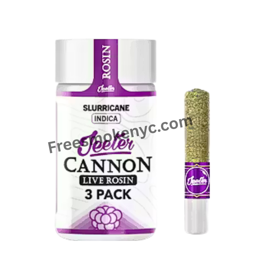 JEETER CANNON 3 PACK INFUSED WITH LIVE RESIN & ROSIN.                                           (NEW 10 VARIATIONS)