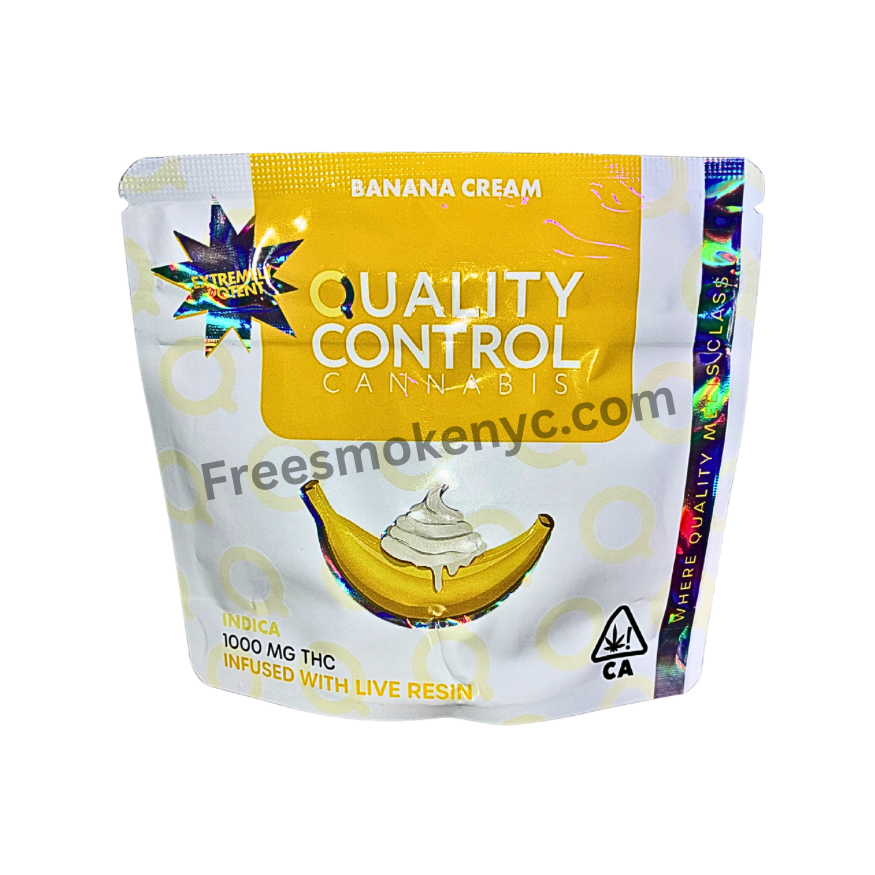 QUALITY CONTROL CANNABIS LIVE RESIN INFUSED GUMMIES