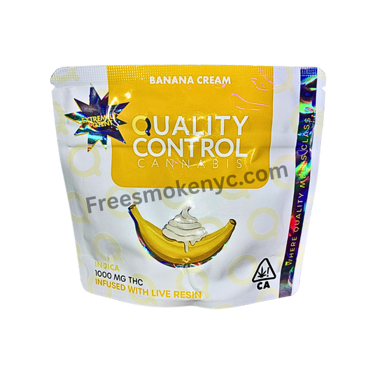 QUALITY CONTROL CANNABIS LIVE RESIN INFUSED GUMMIES