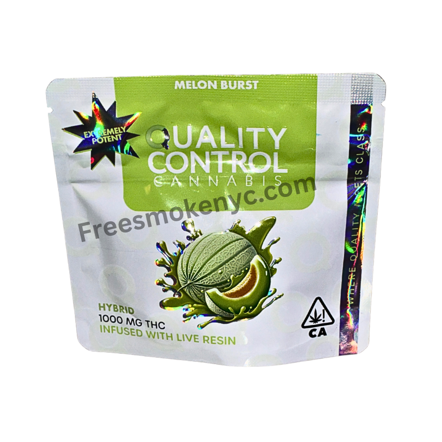 QUALITY CONTROL CANNABIS LIVE RESIN INFUSED GUMMIES