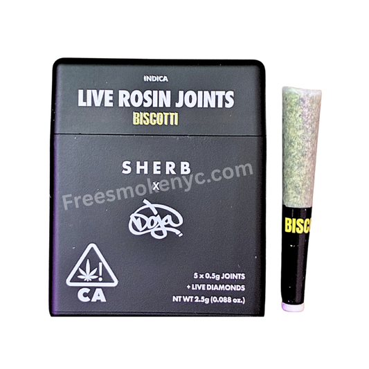 SHERB x DOJA - LIMITED EDITION INFUSED PRE-ROLL 5 PACK - CLICK FOR MULTIPLE STRAINS