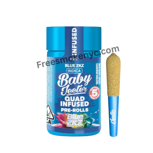 BABY JEETER "BLUE ZKZ" INFUSED PRE-ROLL JAR