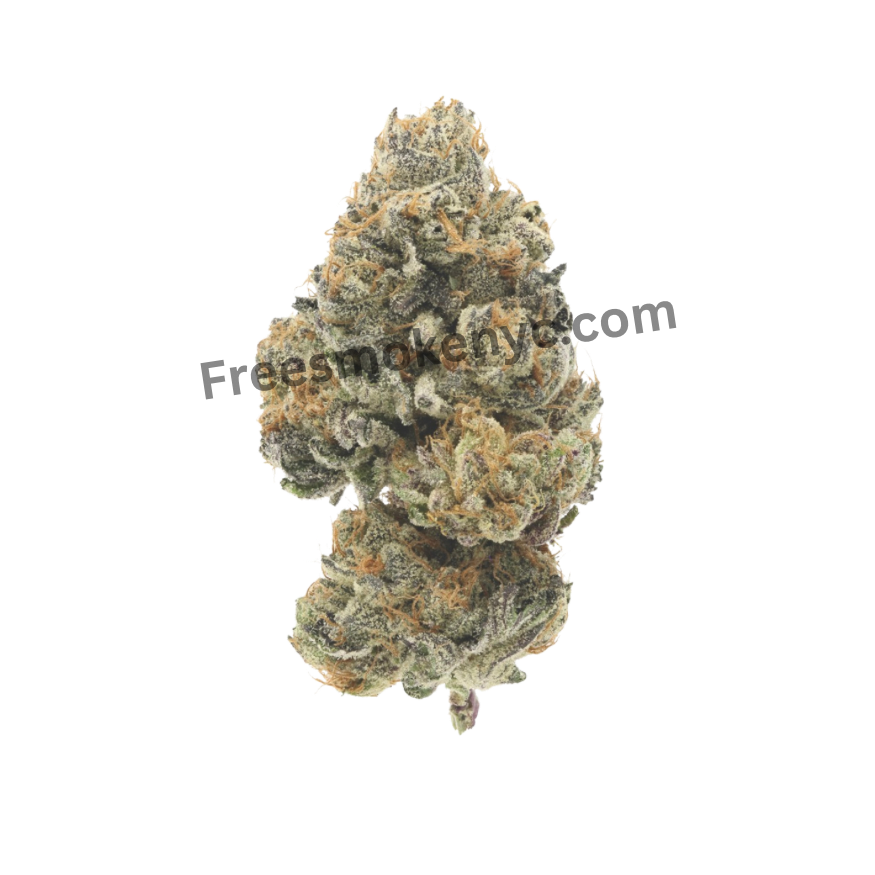 710 Labs cannabis flower Rick Jamez #3 Hybrid strain cannabis flower on a transparent background 