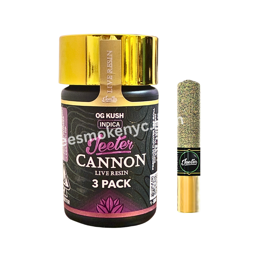 JEETER CANNON 3 PACK INFUSED WITH LIVE RESIN/ROSIN