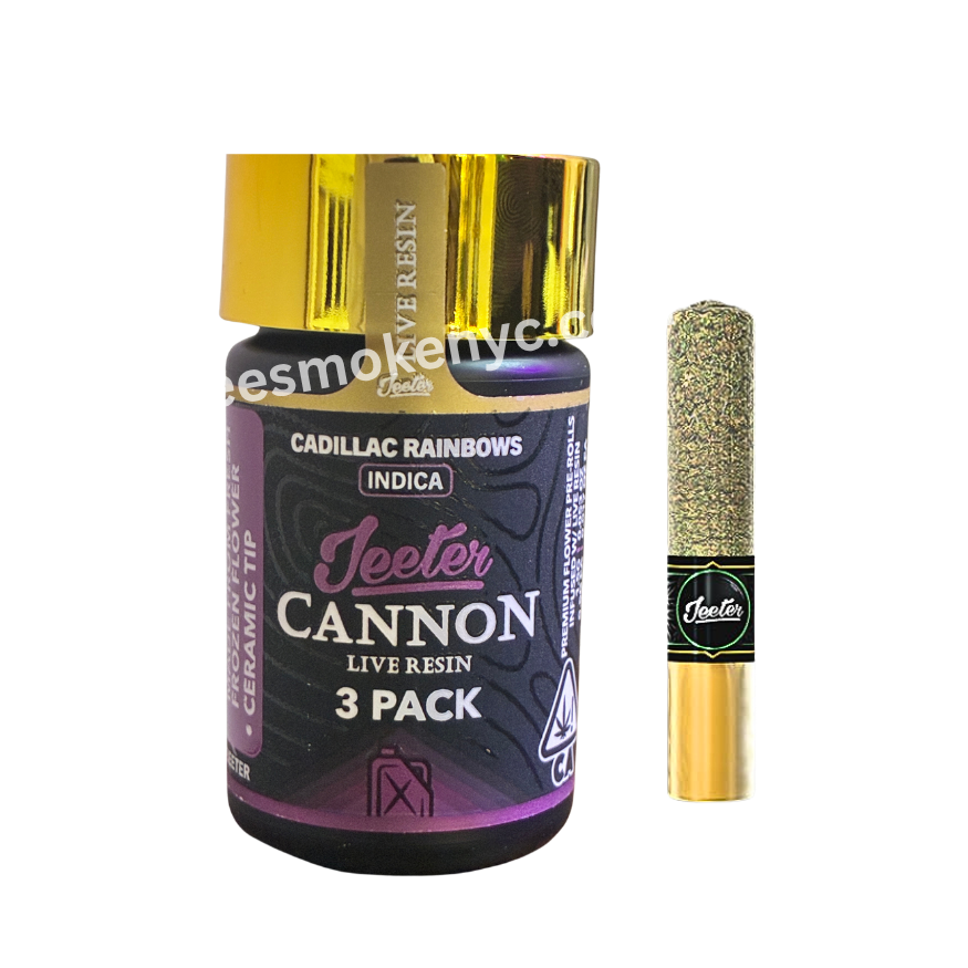 JEETER CANNON 3 PACK INFUSED WITH LIVE RESIN/ROSIN