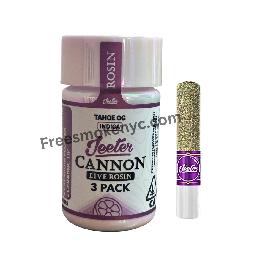 JEETER CANNON 3 PACK INFUSED WITH LIVE RESIN/ROSIN