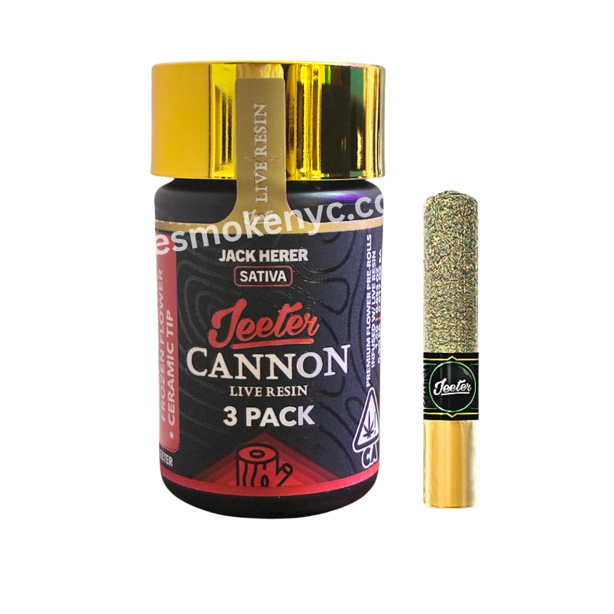 JEETER CANNON 3 PACK INFUSED WITH LIVE RESIN/ROSIN