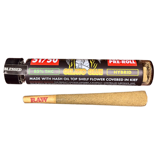 NINE LIVEZ x 51/50 "GELATO GLUE" 2G INFUSED PRE-ROLL